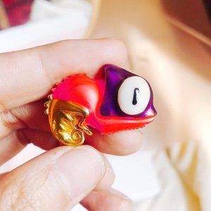 Chamelion Baby Enamel Pin Broach